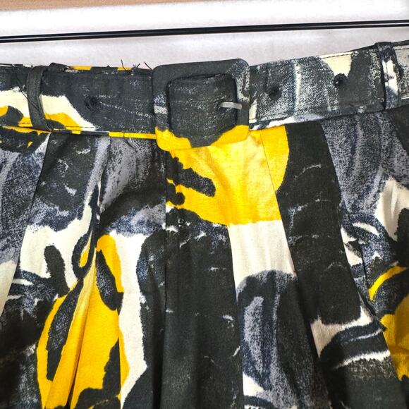 ANTHROPOLOGIE Peony Briar Floral Pleated Midi Skirt Springs Summer Skirt Size 2 - Picture 3 of 6